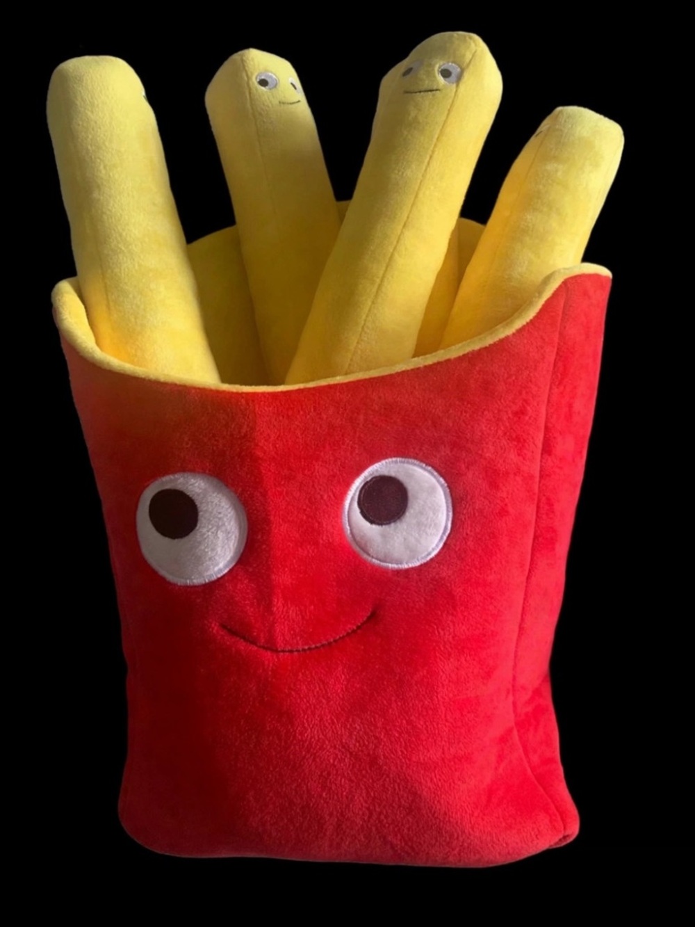 16" Jumbo Emotional Support French Fries Fun Collectible Pillow Stuffed
